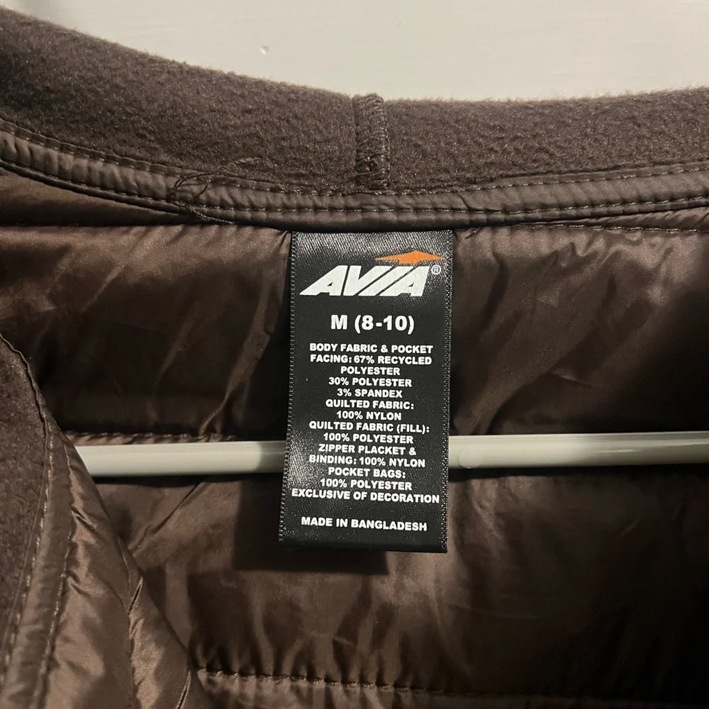 Women's Brown Hooded Jacket - Picture 3 of 3